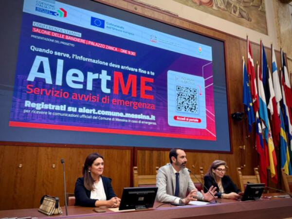 Messina lancia AlertME: nuovo sistema digitale per allerta e gestione delle emergenze