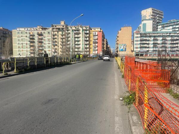 Ponte Oreto: avviata la seconda fase di restauro, lavori sull'impalcato con turni notturni