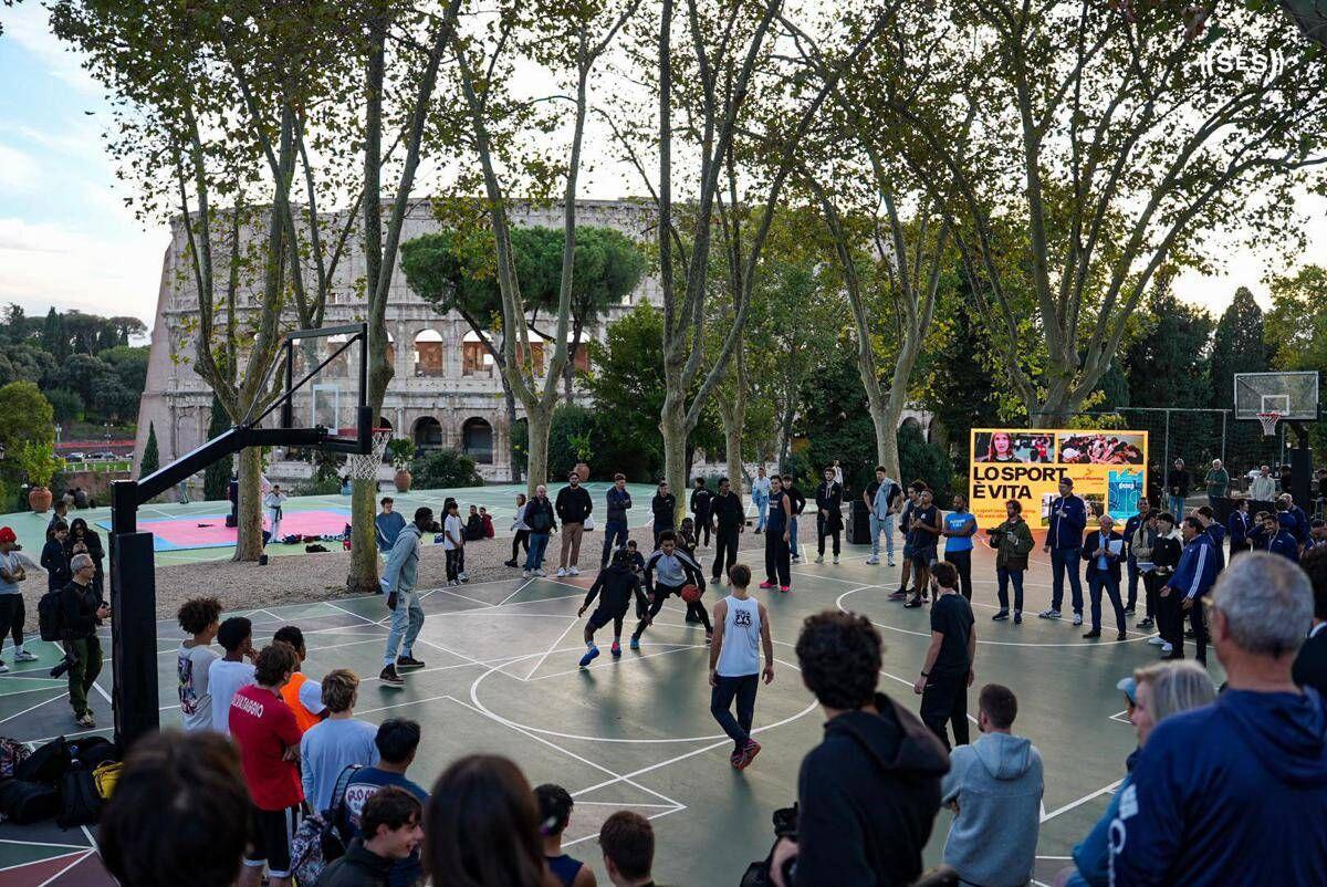 Sport e Salute, a Roma docufilm 'Lo Sport è Vita', protagonisti i ragazzi, tra urban culture, arte e basket - 