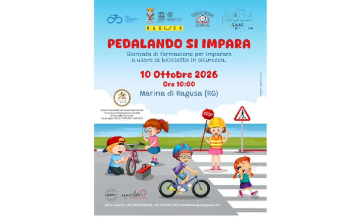 A Ragusa si chiude il ciclo cicloturistico: «Pedalando si impara» e «OLE... AMO le Catene» questo weekend - 