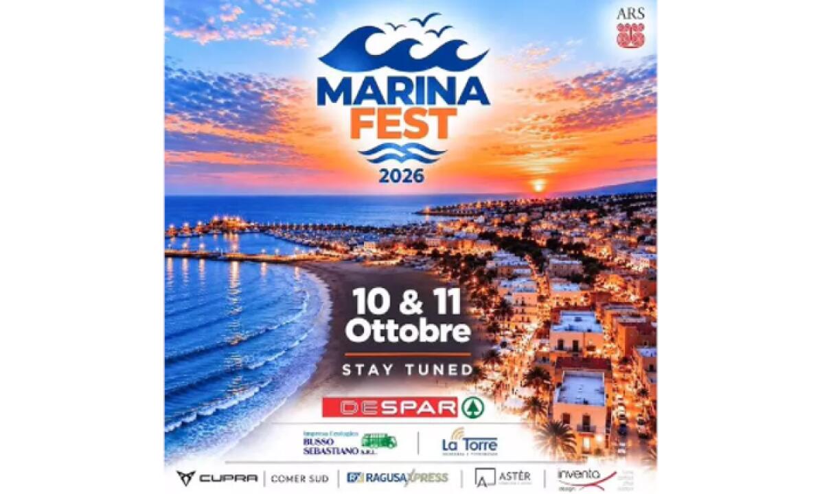 Marina Fest 2026 a Marina di Ragusa: Molella e Fausto Leali negli appuntamenti principali - 