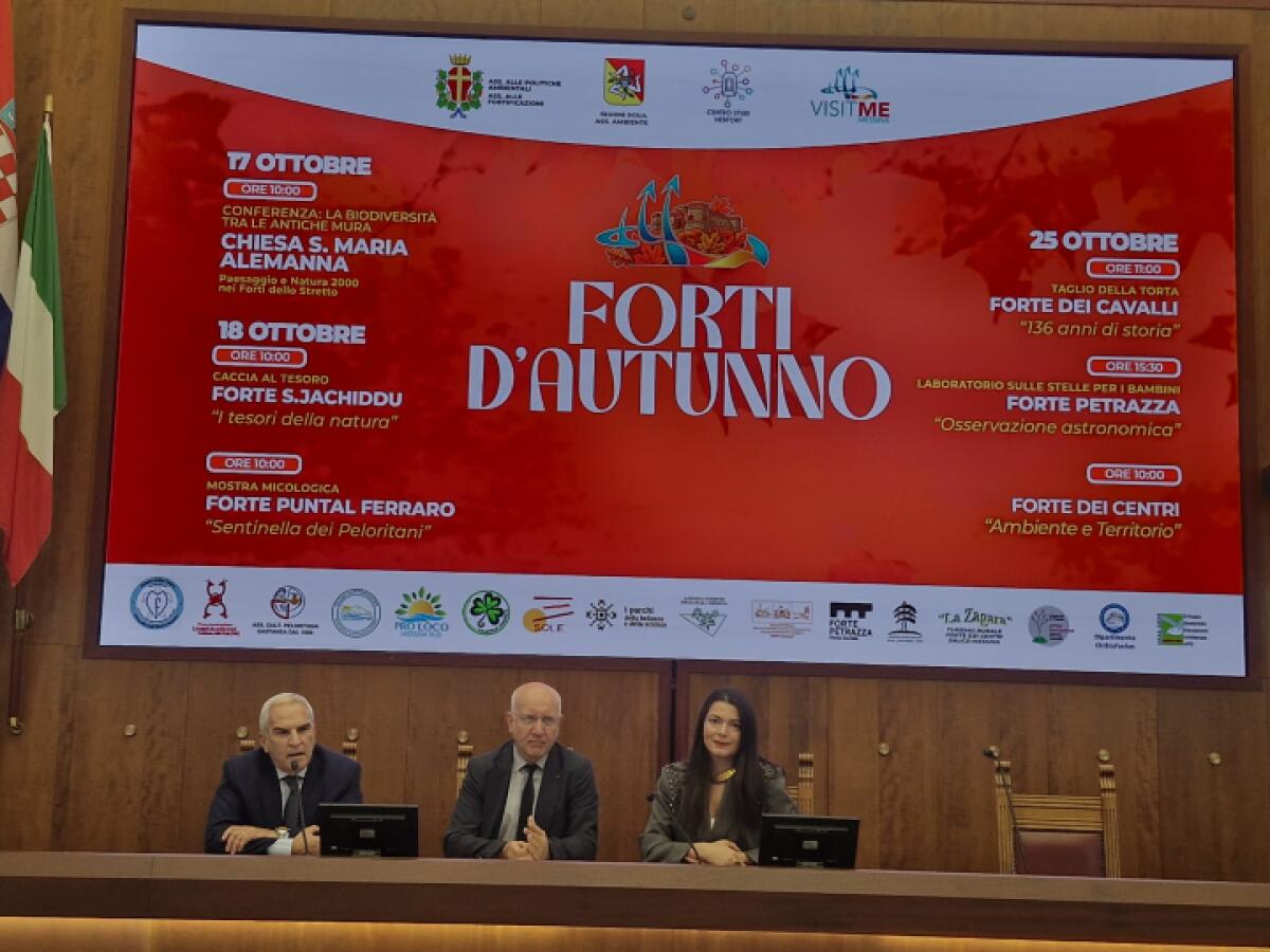 Forti d'Autunno: il 18 e 25 ottobre i Forti dei Peloritani diventano scrigni di biodiversità - 