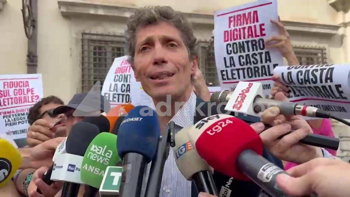 Legge elettorale, sesto giorno di digiuno per Magi: "Scritto a Mattarella ragioni della mia iniziativa" - Video - 