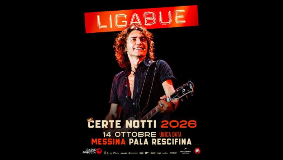 Messina, modifiche alla viabilità per il concerto di Ligabue al PalaRescifina il 14 ottobre 2026 - 