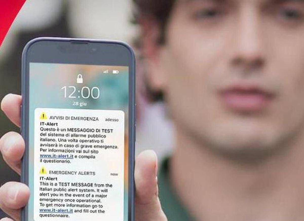 IT-alert, oggi test a Trento con simulazione del crollo della diga di Malga Bissina - 