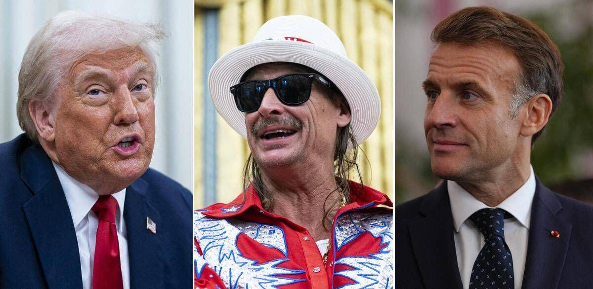 "Ti passo Kid Rock", quando Trump ha mollato Macron al telefono - Video - 