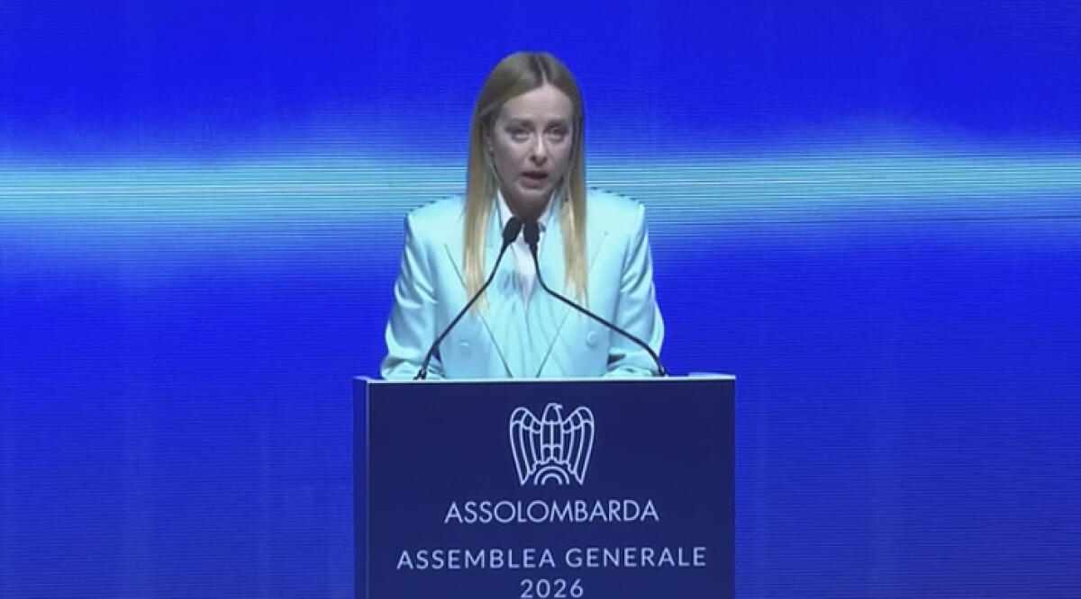 Meloni ad Assolombarda: la crescita resta debole ma l'economia italiana ha saputo reggere - 