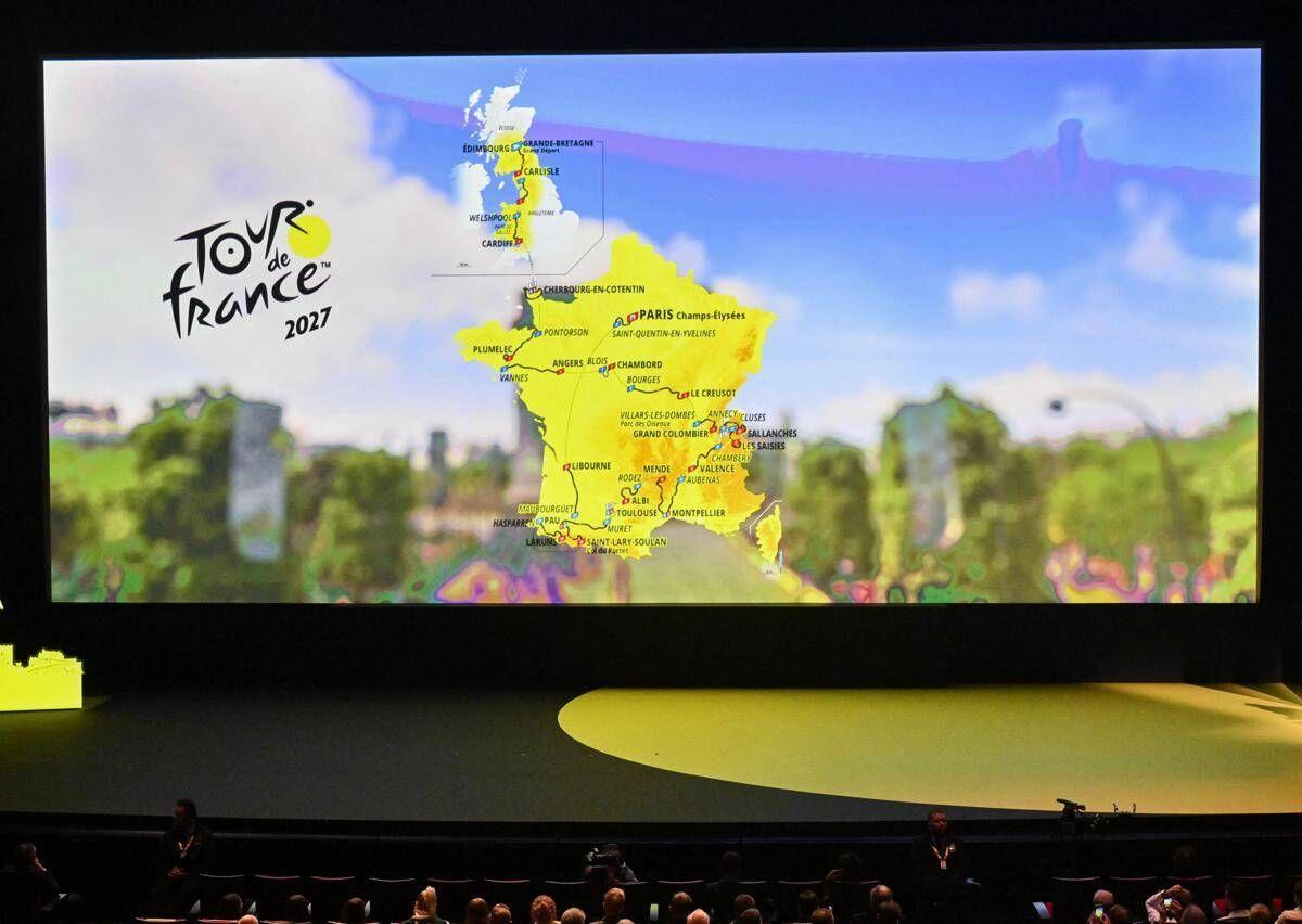 Svelato il Tour de France 2027, partenza da Edimburgo ed epilogo sui Pirenei - 