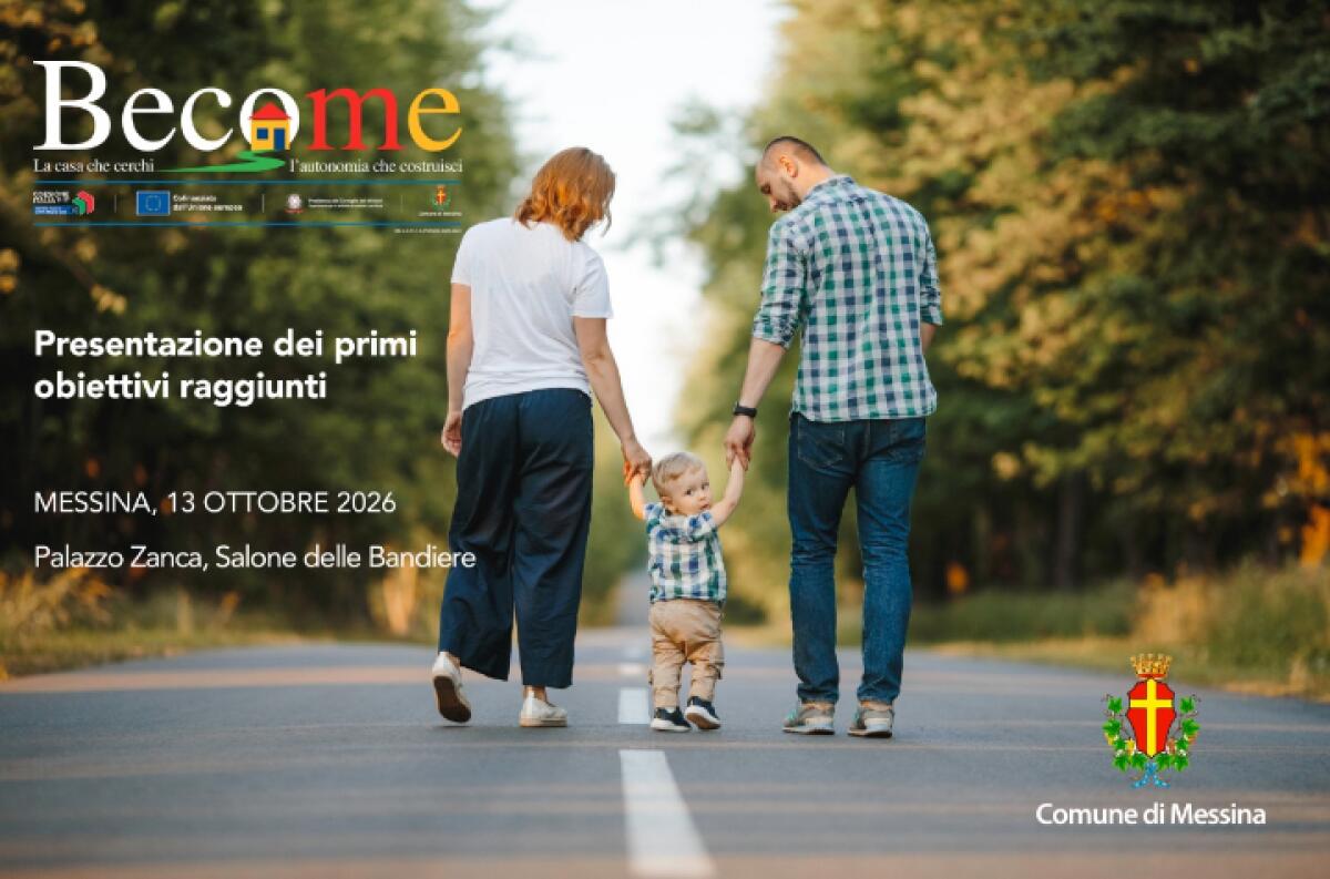 A Palazzo Zanca l’incontro sul progetto BECOME: casa, autonomia abitativa e inclusione sociale - 