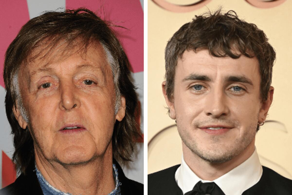 Paul Mescal è Paul McCartney nei film sui Beatles, ma il musicista non ci sta: "È troppo basso" - 