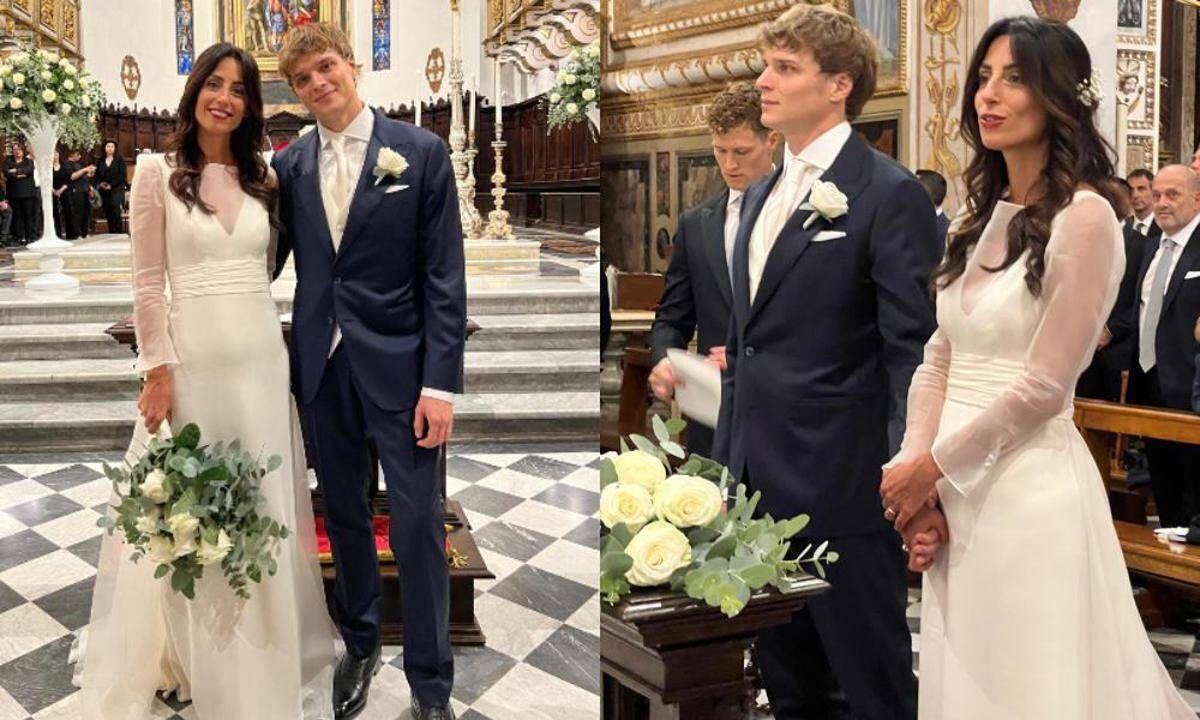 Giorgia Cardinaletti e Francesco Bechis hanno detto sì: le nozze a Fabriano e il look degli sposi - 