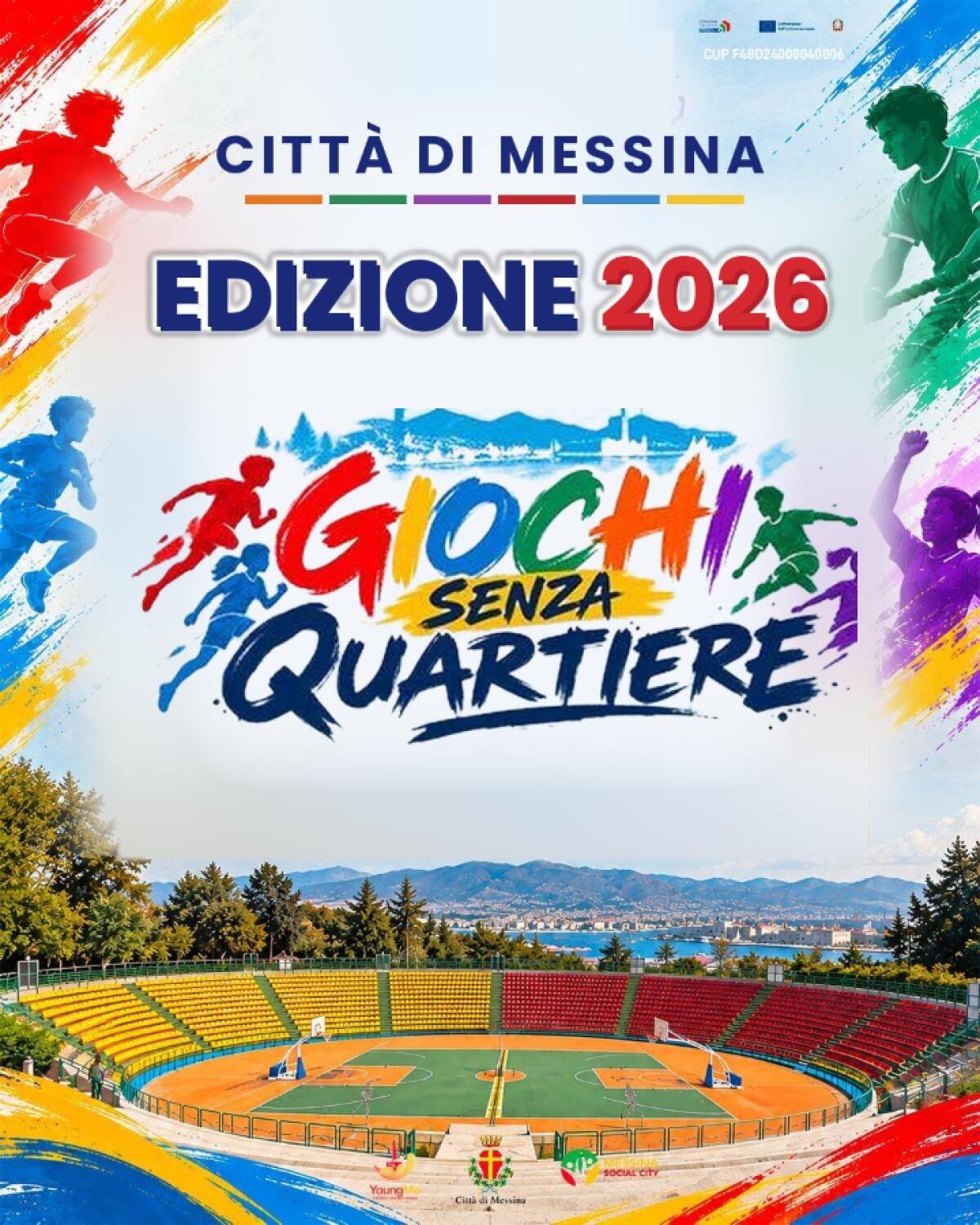 Giochi Senza Quartiere 2026: domani la presentazione a Palazzo Zanca - 