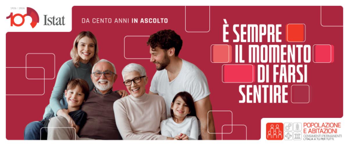 Censimento Permanente 2026: a Caltanissetta 1.831 famiglie coinvolte, obbligo di risposta fino al 23 dicembre - 