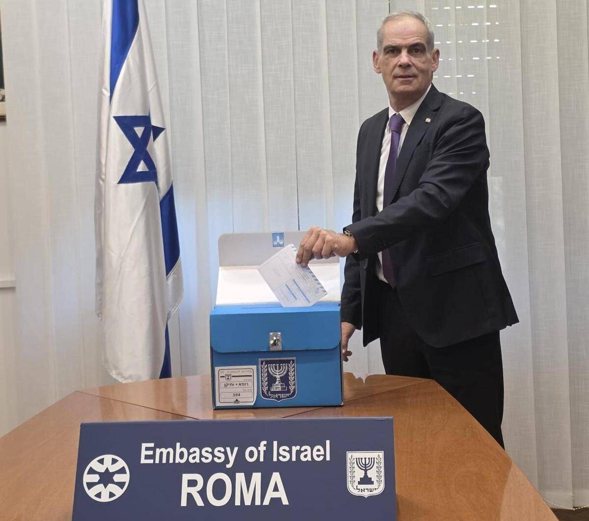 Elezioni Israele, ambasciatore in Italia Jonathan Peled: "Prevedo alta affluenza alle urne, probabile un testa a testa" - 