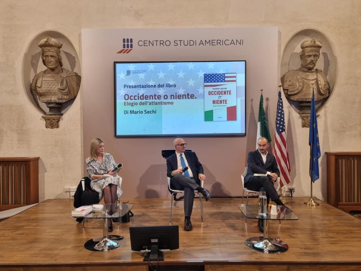 Sechi presenta «Occidente o niente»: l'Europa non resti senza voce, rischio di un nuovo G2 - 