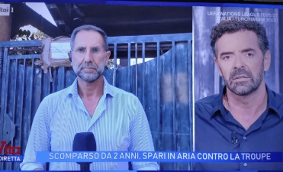 Paura a Catanzaro, colpi di arma da fuoco in aria e insulti contro troupe de 'La Vita in Diretta' - 
