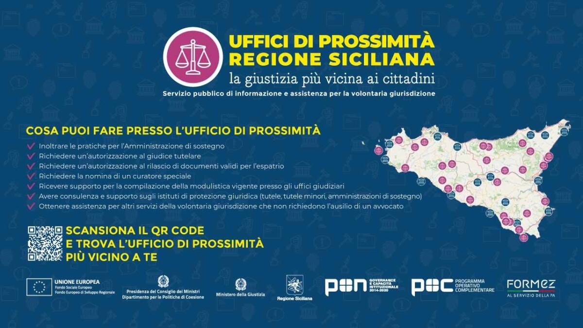 Sicilia: attivati 30 Uffici di Prossimità per avvicinare la giustizia ai cittadini - 
