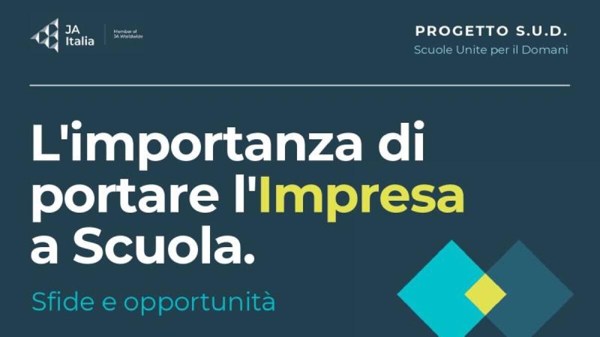 A Palermo l'incontro su «L’importanza di portare l’Impresa a Scuola»: istituzioni, scuole e imprese a confronto - 