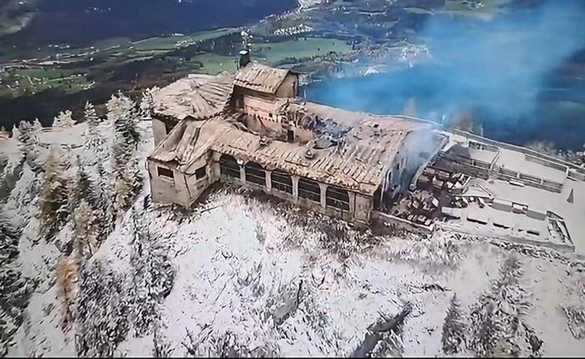 Germania, nuovo incendio al Nido dell’Aquila di Hitler: fermato un 33enne, danni per milioni - 