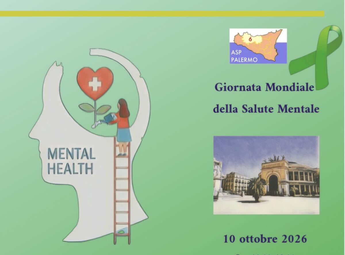 Giornata Mondiale della Salute Mentale: Asp Palermo in Piazza Politeama con servizi, ascolto e screening - 
