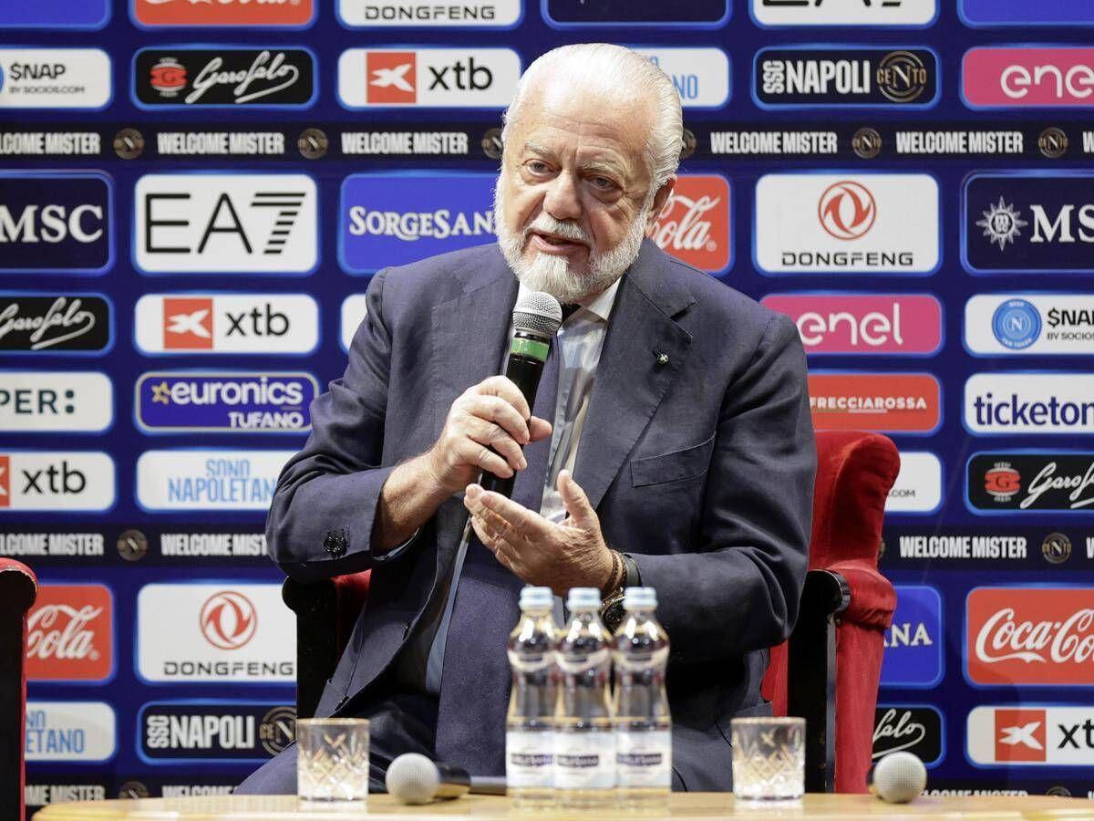 Futuro Napoli, arriva la sentenza di De Laurentiis: “Non è in vendita” - 