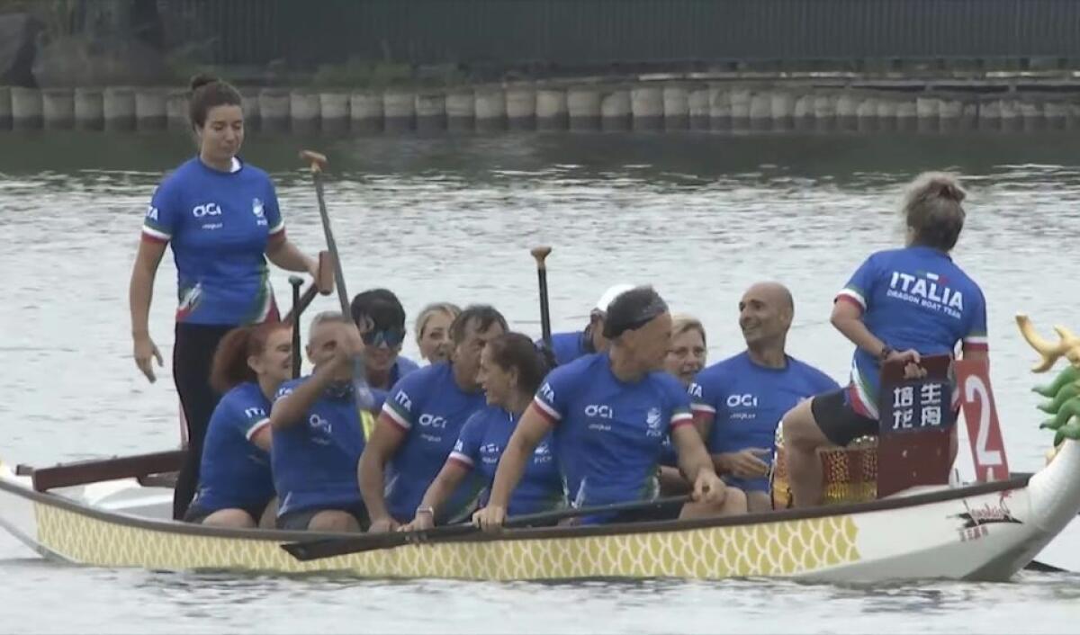 Tre catanesi e un dragone: argento mondiale per l'Italia a Hangzhou nel Dragon Boat - 