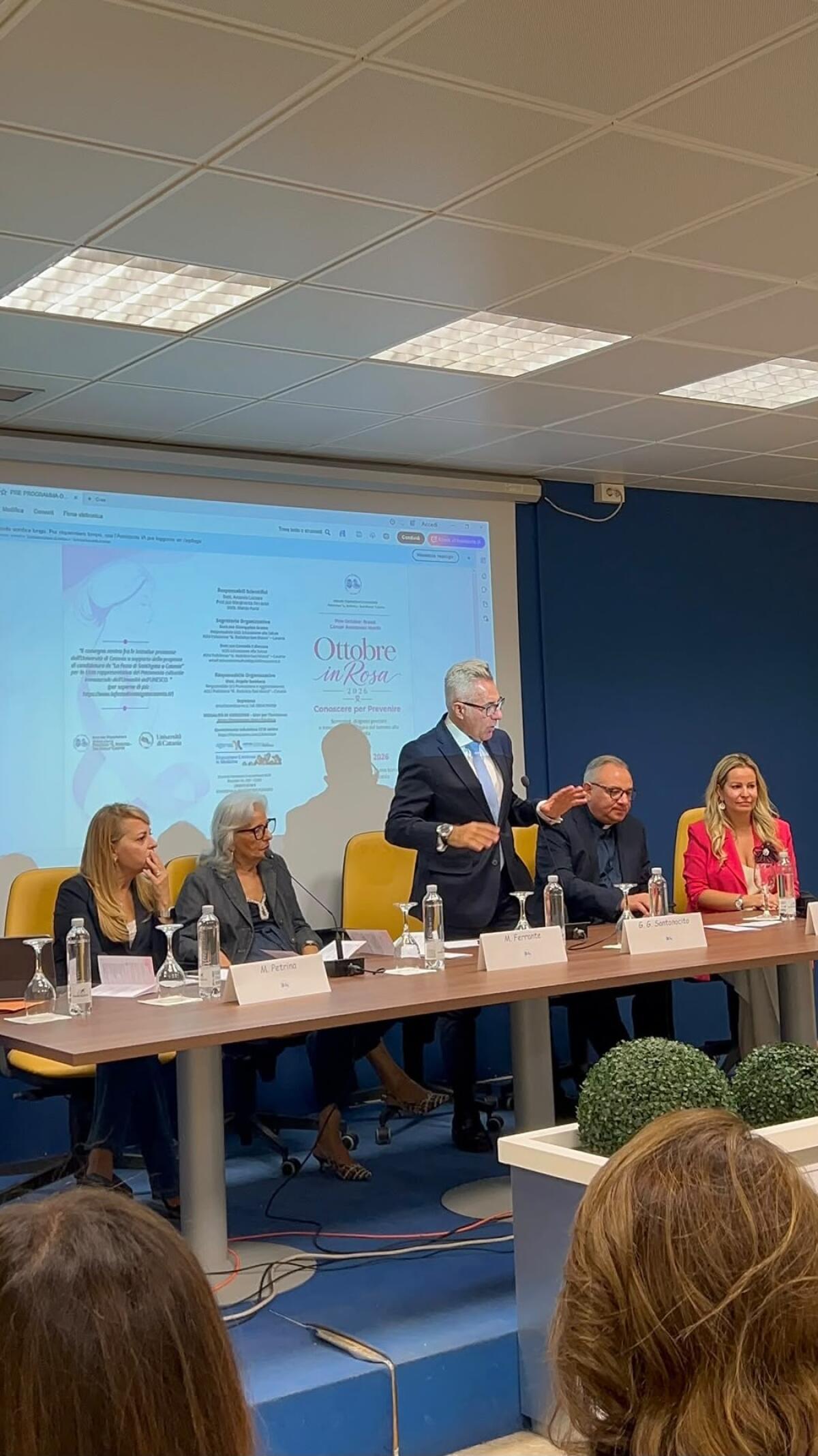 “Conoscere per prevenire”: seminario su screening, diagnosi precoce e innovazione per il tumore al seno a Catania - 