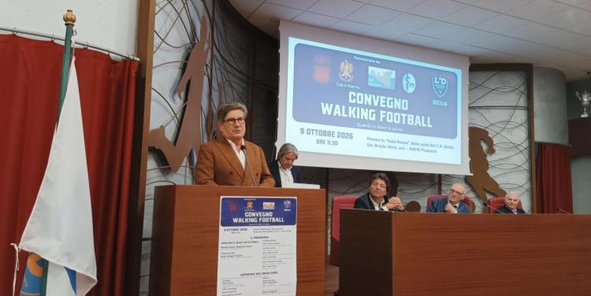 Walking Football a Palermo: convegno promuove lo sport per la salute degli over 50 - 