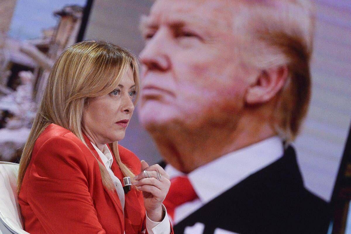 Meloni: "Non mi pento di esser stata vicina a Trump, farlo significava difendere l'interesse nazionale" - 