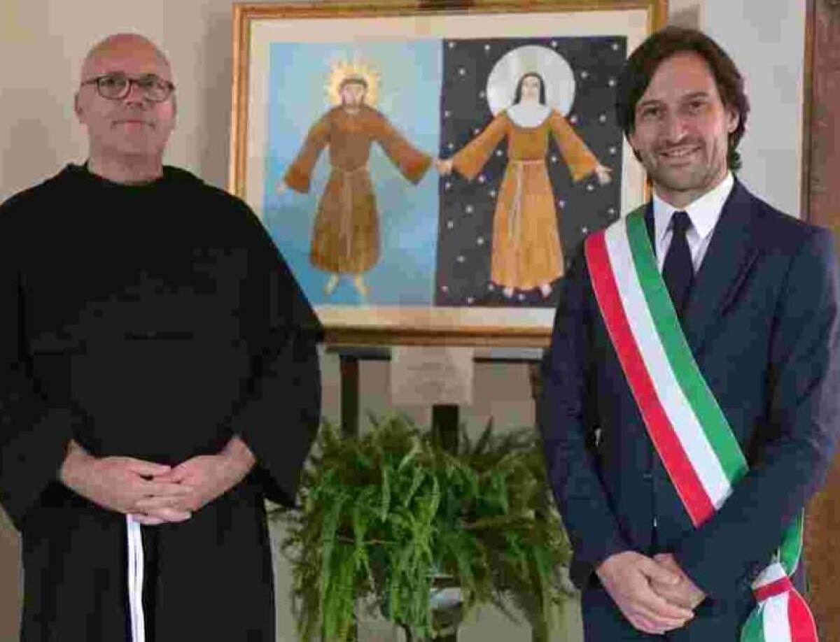 Palermo dona ad Assisi l'opera di Pippo Madè per l'ottavo centenario di San Francesco - 