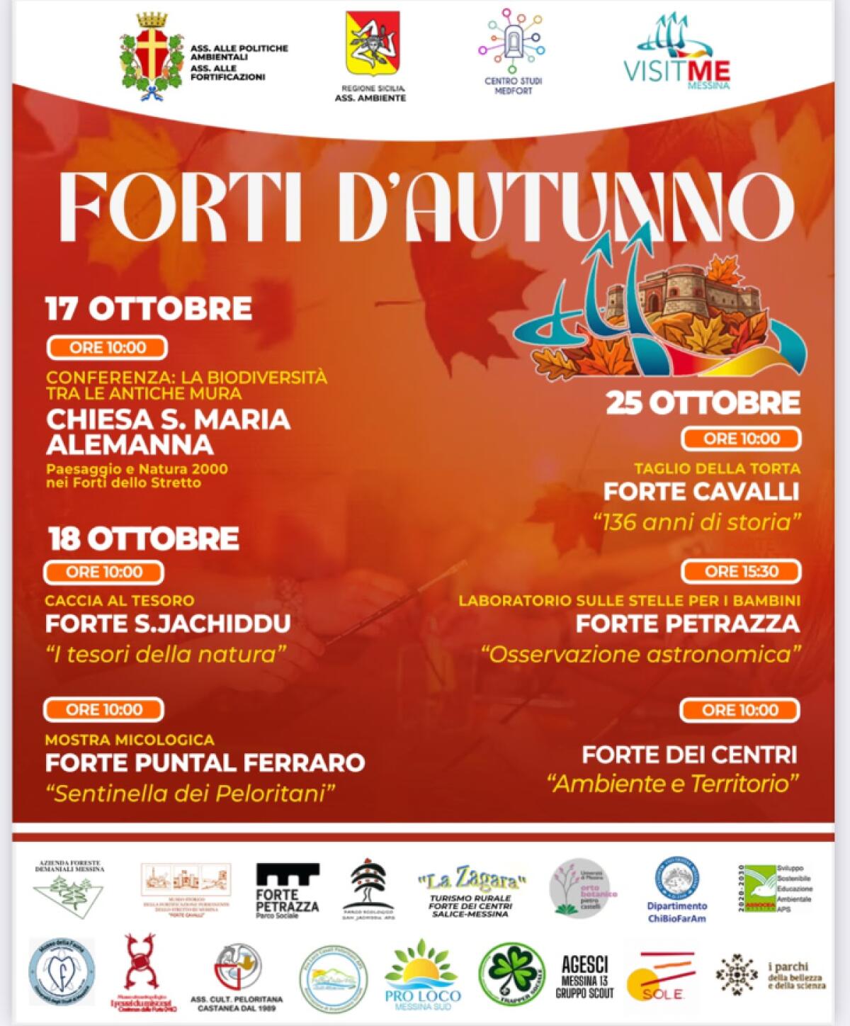 Forti d’Autunno: al via la terza edizione dedicata alla biodiversità tra le antiche mura - 
