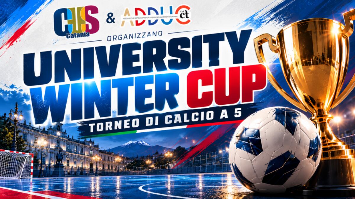 University Winter Cup 2026: CUS Catania riaccende il calcio a 5 dell'Ateneo