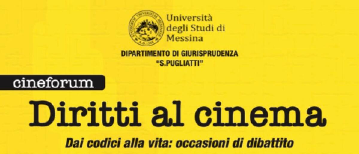 Cineforum “Diritti al cinema”: sei proiezioni in Aula 5 dal 26 ottobre - 