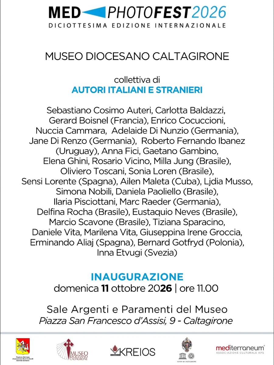 Locandina mostra al Museo Diocesano di Caltagirone