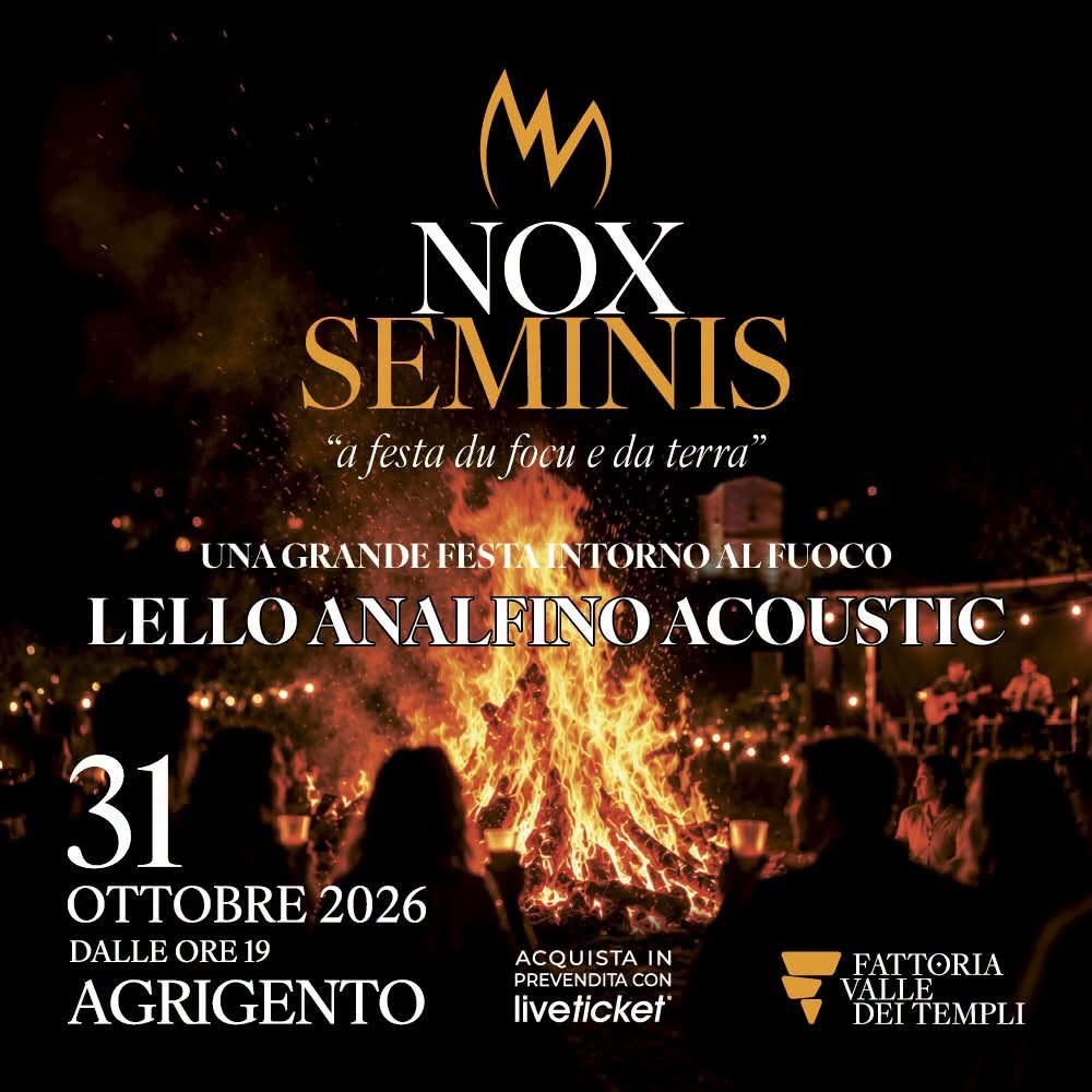 Locandina di Nox Seminis a Agrigento